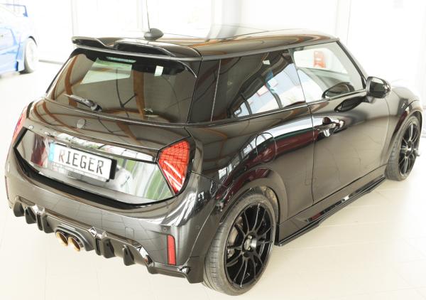 Rieger Seitenschwelleransatz rechts für Mini Cooper C (FM6/F66/F67) ABS schwarz matt (Lackierung erforderlich) Y 00054004