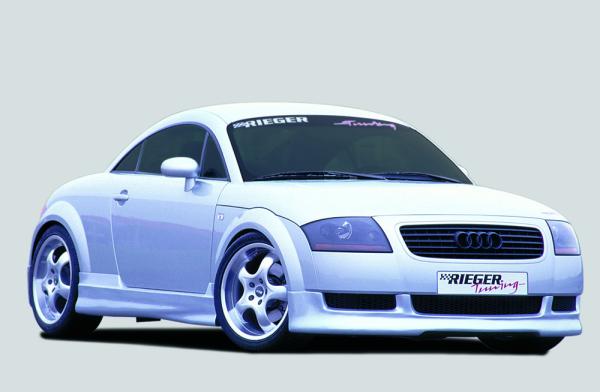 Rieger Spoileransatz für Audi TT (8N) ABS schwarz matt (Lackierung erforderlich) Y 00055101