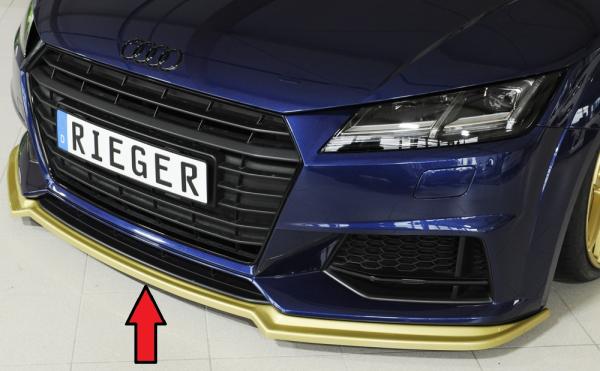 Rieger Spoilerschwert für Audi TT (8J-FV/8S) ABS schwarz matt (Lackierung erforderlich) Y 00055170