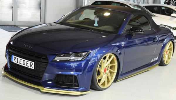 Rieger Spoilerschwert für Audi TT (8J-FV/8S) ABS schwarz matt (Lackierung erforderlich) Y 00055170
