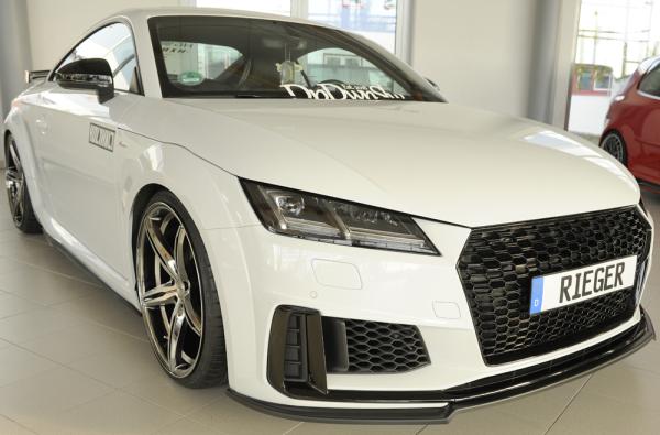 Rieger Spoilerschwert für Audi TT (8J-FV/8S) ABS schwarz matt (Lackierung erforderlich) Y 00055180