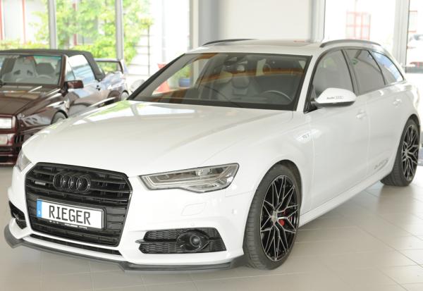 Rieger Spoilerschwert für Audi A6 (4G/C7) ABS schwarz matt (Lackierung erforderlich) Y 00055340