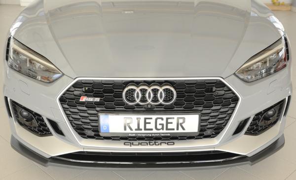 Rieger Spoilerschwert für Audi RS5 (B9/F5) ABS schwarz matt (Lackierung erforderlich) Y 00055484