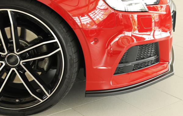 Rieger Spoilerschwert für Audi A3 S3 (8V) ABS schwarz matt (Lackierung erforderlich) Y 00056811