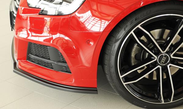 Rieger Spoilerschwert für Audi A3 S3 (8V) ABS schwarz matt (Lackierung erforderlich) Y 00056811