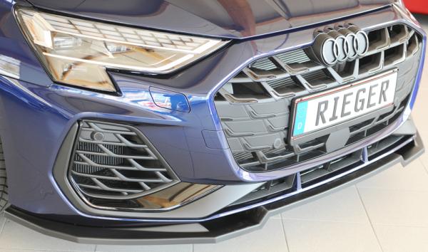 Rieger Spoilerschwert für Audi A3 S3 (GY) ABS schwarz matt (Lackierung erforderlich) Y 00056840