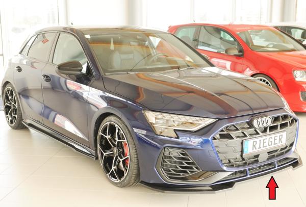 Rieger Spoilerschwert für Audi A3 S3 (GY) ABS schwarz matt (Lackierung erforderlich) Y 00056840