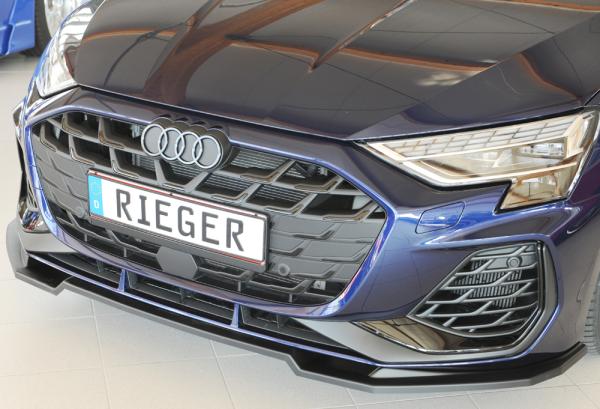 Rieger Spoilerschwert für Audi A3 S3 (GY) ABS schwarz matt (Lackierung erforderlich) Y 00056840