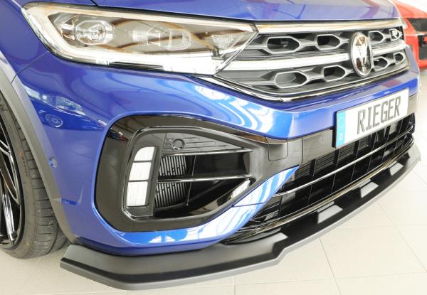 Rieger Spoilerschwert nur für R / R-Line für VW T-Roc R (A1) ABS schwarz matt (Lackierung erforderlich) Y 00059100
