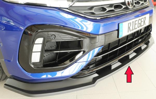 Rieger Spoilerschwert nur für R / R-Line für VW T-Roc R (A1) ABS schwarz matt (Lackierung erforderlich) Y 00059100