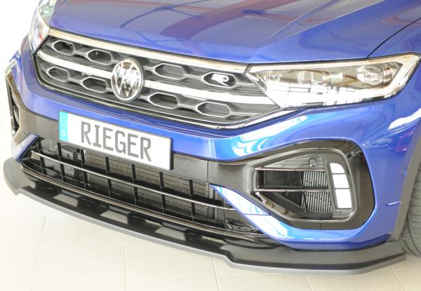 Rieger Spoilerschwert nur für R / R-Line für VW T-Roc R (A1) ABS schwarz matt (Lackierung erforderlich) Y 00059100