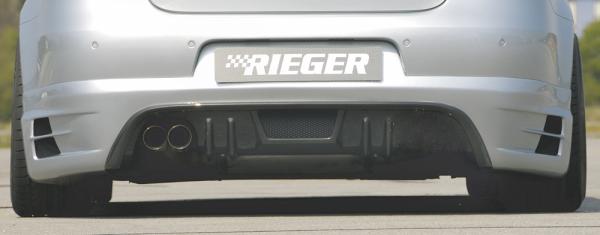 Rieger Heckansatz für VW Eos (1F) ABS schwarz matt (Lackierung erforderlich) Y 00059444