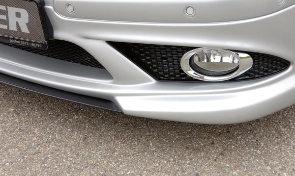 Rieger Spoileransatz für Mercedes CLK (W209) ABS schwarz matt (Lackierung erforderlich) Y 00071010