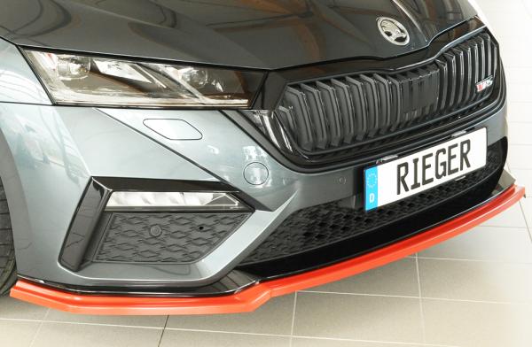 Rieger Spoilerschwert für Skoda Octavia RS (NX) ABS schwarz matt (Lackierung erforderlich) Y 00079031