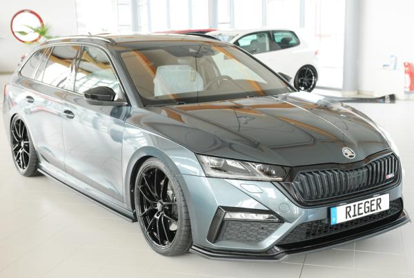 Rieger Spoilerschwert für Skoda Octavia RS (NX) ABS schwarz matt (Lackierung erforderlich) Y 00079031