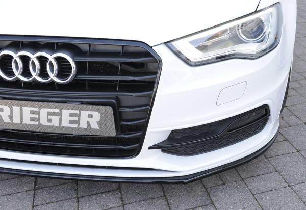 Rieger Spoilerschwert für Audi A3 S3 (8V) Glossy schwarz glänzend Y 00088115