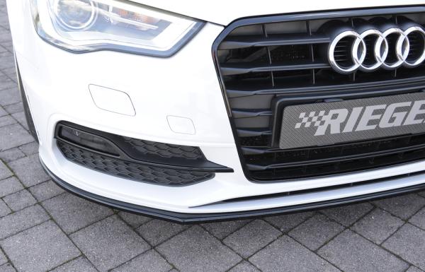 Rieger Spoilerschwert für Audi A3 S3 (8V) Glossy schwarz glänzend Y 00088115