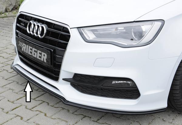 Rieger Spoilerschwert für Audi A3 S3 (8V) Glossy schwarz glänzend Y 00088116