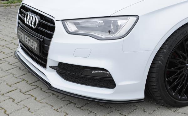 Rieger Spoilerschwert für Audi A3 S3 (8V) Glossy schwarz glänzend Y 00088116