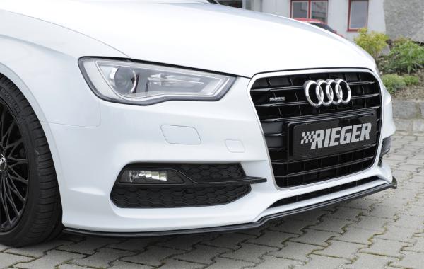 Rieger Spoilerschwert für Audi A3 S3 (8V) Glossy schwarz glänzend Y 00088116