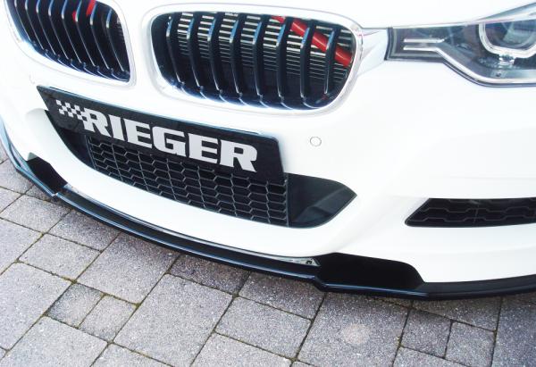 Rieger Spoilerschwert für BMW 3er F30 (3L) Glossy schwarz glänzend Y 00088117