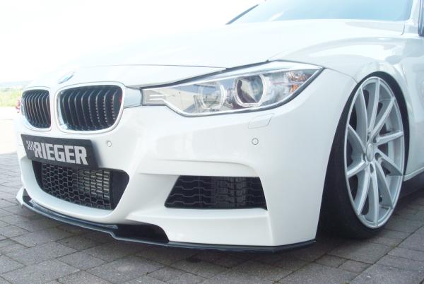 Rieger Spoilerschwert für BMW 3er F30 (3L) Glossy schwarz glänzend Y 00088117