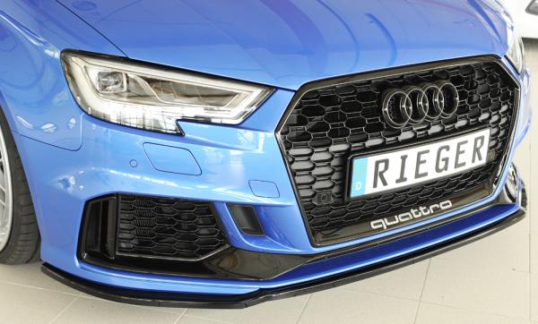 Rieger Spoilerschwert für Audi RS3 (8V) Glossy schwarz glänzend Y 00088161