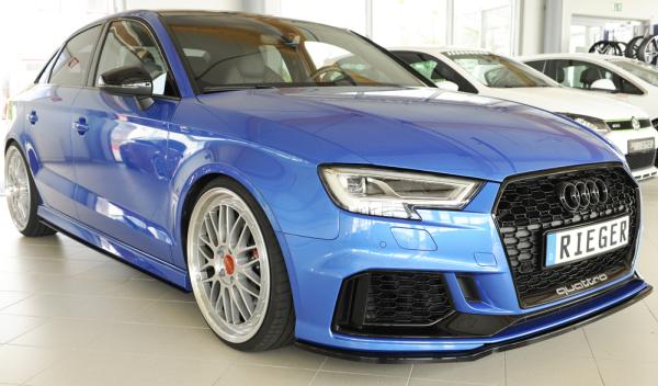 Rieger Spoilerschwert für Audi RS3 (8V) Glossy schwarz glänzend Y 00088161