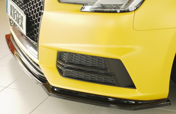 Rieger Spoilerschwert für Audi A4 (B9/F4) Glossy schwarz glänzend Y 00088226