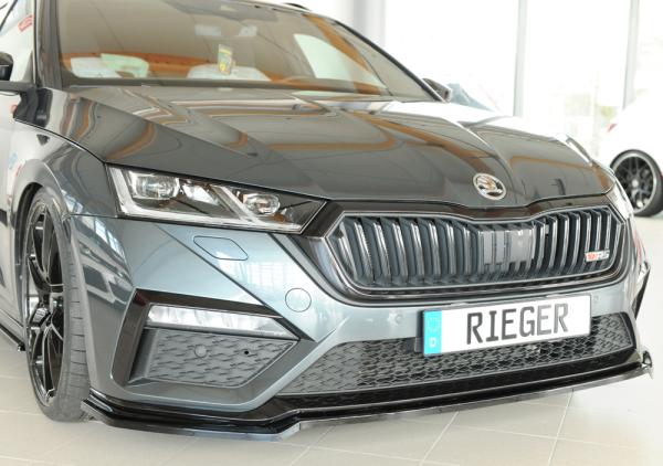 Rieger Spoilerschwert für Skoda Octavia RS (NX) Glossy schwarz glänzend Y 00088250