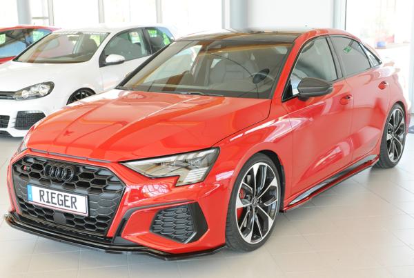 Rieger Spoilerschwert für Audi A3 S3 (GY) Glossy schwarz glänzend Y 00088282