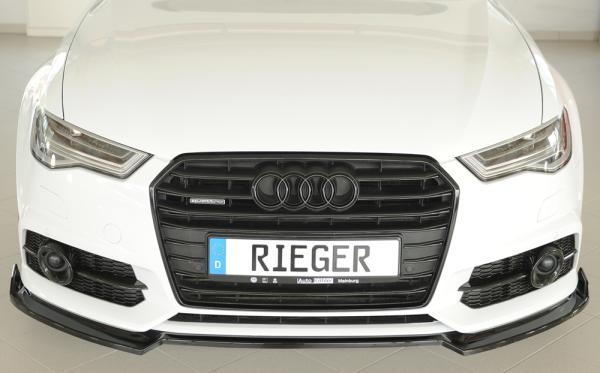 Rieger Spoilerschwert für Audi A6 S6 (4G/C7) Glossy schwarz glänzend Y 00088362