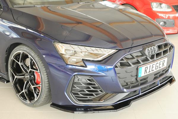 Rieger Spoilerschwert für Audi A3 S3 (GY) Glossy schwarz glänzend Y 00088421