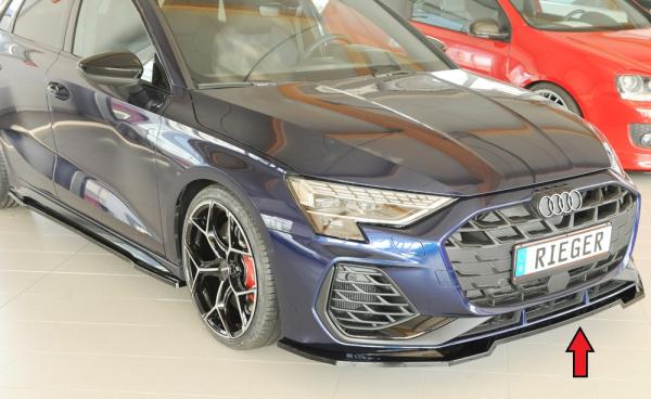 Rieger Spoilerschwert für Audi A3 S3 (GY) Glossy schwarz glänzend Y 00088421