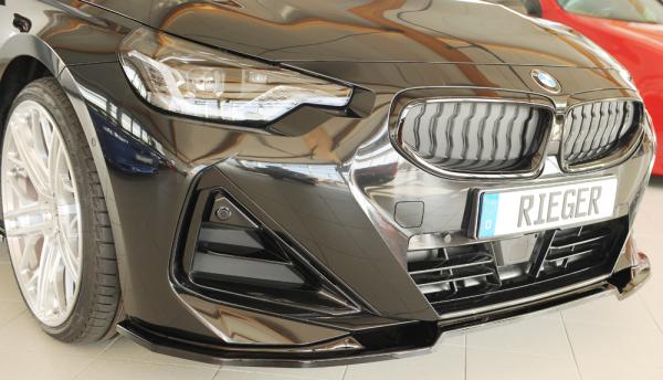 Rieger Spoilerschwert für BMW 2er G42 (G2C) Glossy schwarz glänzend Y 00088432