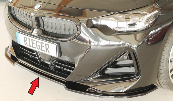Rieger Spoilerschwert für BMW 2er G42 (G2C) Glossy schwarz glänzend Y 00088432