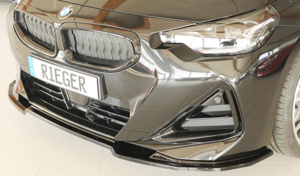 Rieger Spoilerschwert für BMW 2er G42 (G2C) Glossy schwarz glänzend Y 00088432