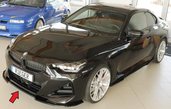Rieger Spoilerschwert für BMW 2er G42 (G2C) Glossy schwarz glänzend Y 00088432