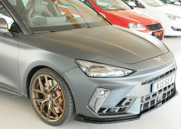 Rieger Spoilerschwert für Cupra Leon (KL) Glossy schwarz glänzend Y 00088433