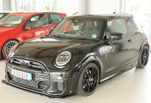 Rieger Seitenschwelleransatz links für Mini Cooper C (FM6/F66/F67) Glossy schwarz glänzend Y 00088441