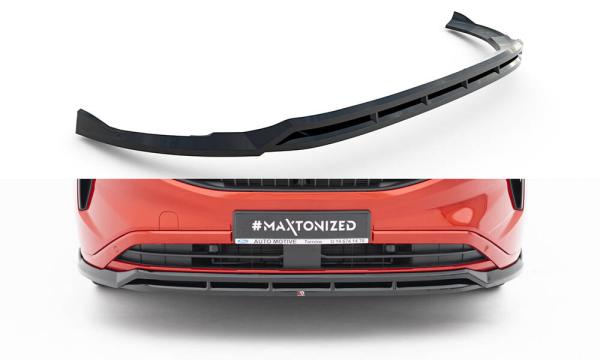 Maxton Design Front Ansatz V.2 für Ford Transit Custom / Tourneo Custom Mk2 schwarz Hochglanz