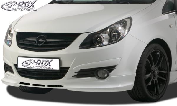 RDX Frontspoiler für OPEL Corsa D Frontlippe Front Ansatz Spoilerlippe