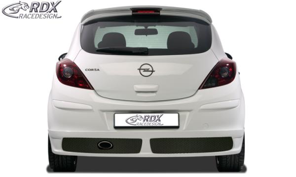 RDX Heckansatz für OPEL Corsa D Heckschürze Heck