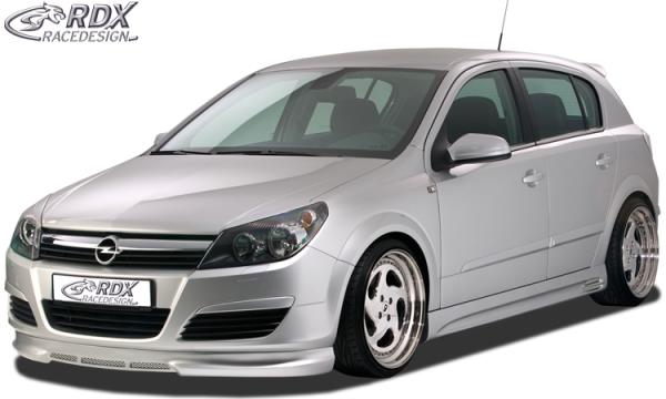 RDX Frontspoiler für OPEL Astra H 4/5 türig Frontlippe Front Ansatz Spoilerlippe