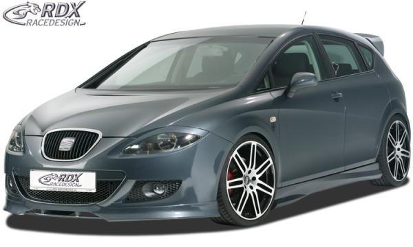 RDX Frontspoiler für SEAT Leon 1P (bis 2009) Frontlippe Front Ansatz Spoilerlippe