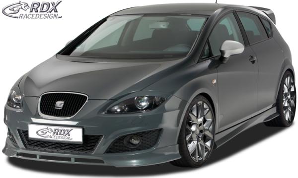 RDX Frontspoiler für SEAT Leon 1P Facelift (ab 2009) Frontlippe Front Ansatz Spoilerlippe