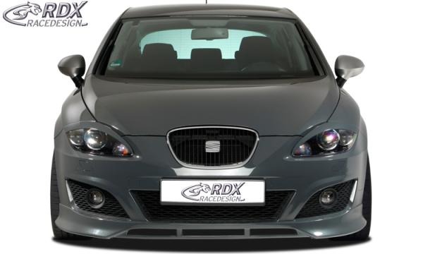 RDX Frontspoiler für SEAT Leon 1P Facelift (ab 2009) Frontlippe Front Ansatz Spoilerlippe