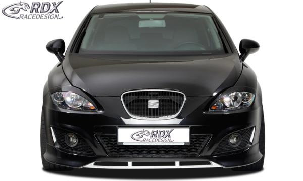 RDX Frontspoiler für SEAT Leon 1P Facelift (ab 2009) Frontlippe Front Ansatz Spoilerlippe