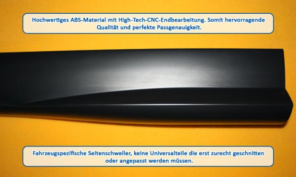 RDX Seitenschweller für OPEL Astra H 4/5 türig "Turbo-R"