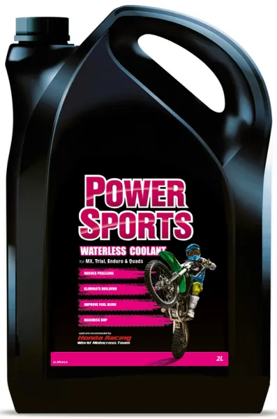Evans Power Sports Kühlflüssigkeit / Kühlmittel ohne Wasser (2 Liter Kanister)